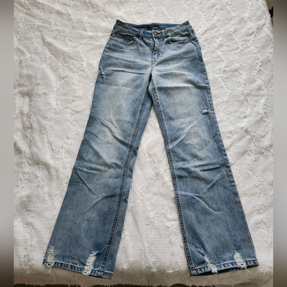 Sincerely Jules light blue straight leg jeans